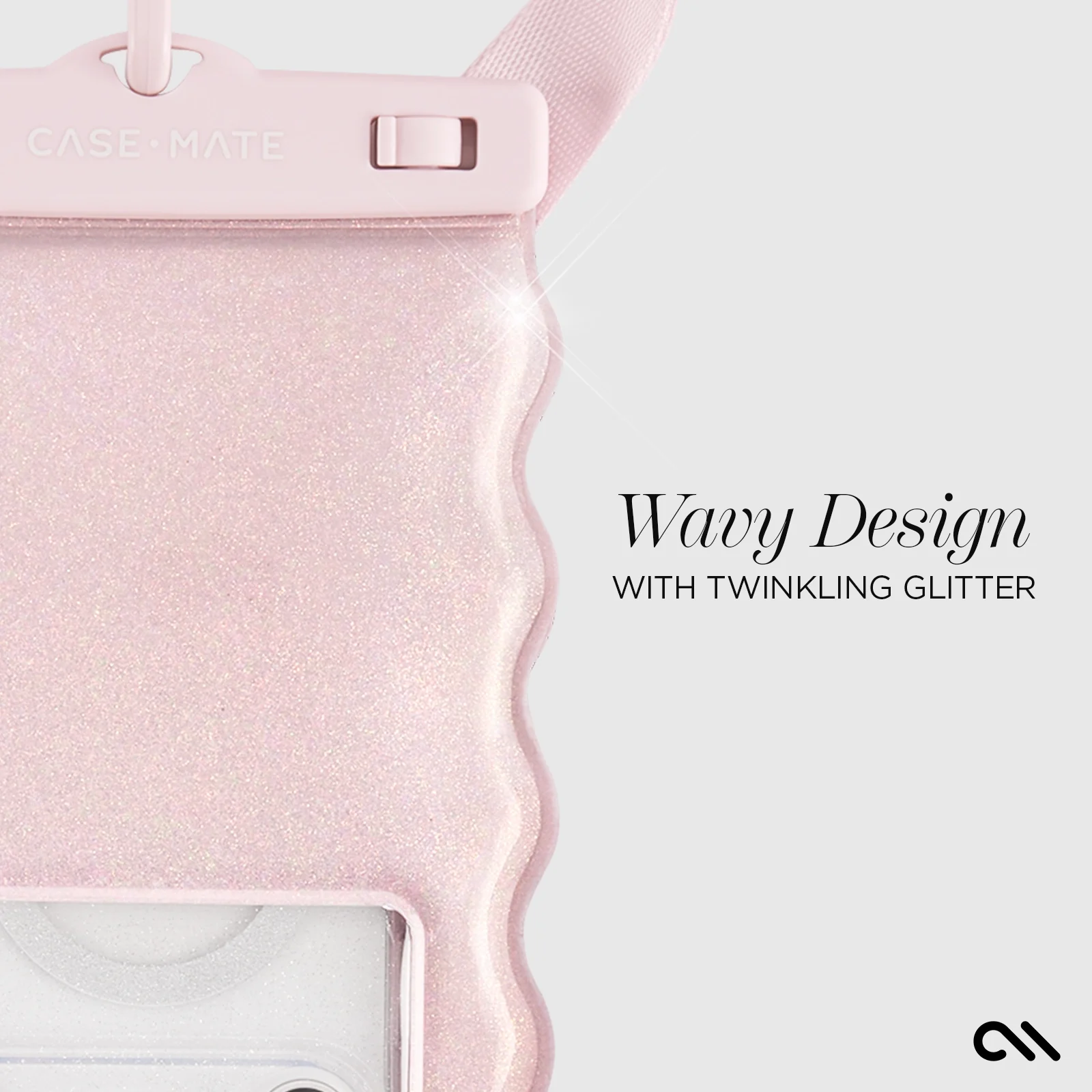 Wavy Waterproof Floating Pouch - Pink - Image 4