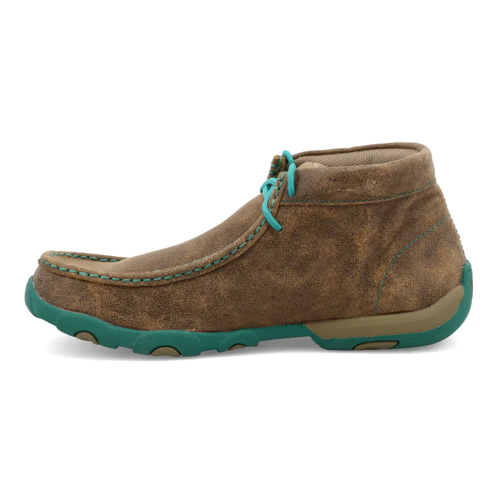 Women's Twisted X Chukka Driving Moc in Turquoise - Image 11