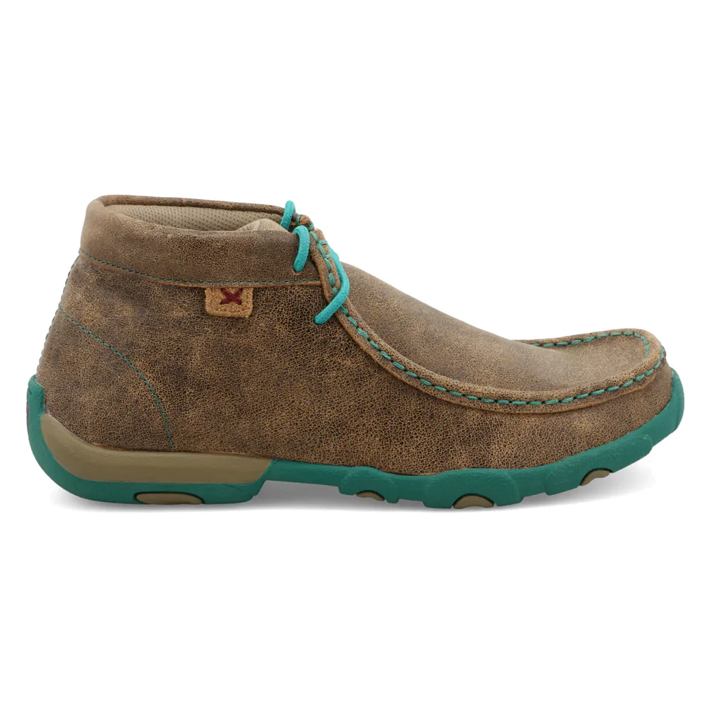 Women's Twisted X Chukka Driving Moc in Turquoise - Image 12
