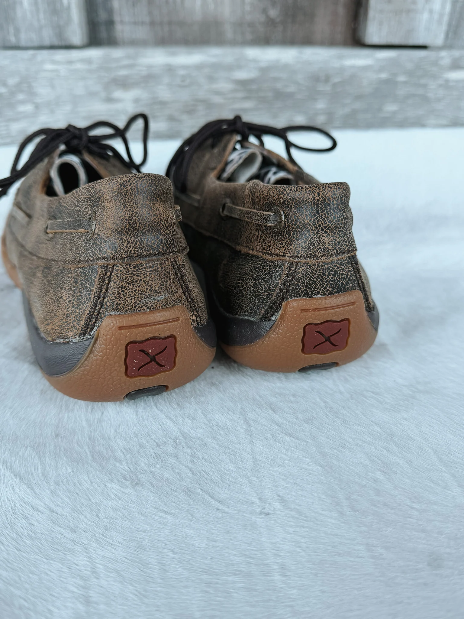 Women's Twisted X Cheetah Print Driving Moc - Image 11