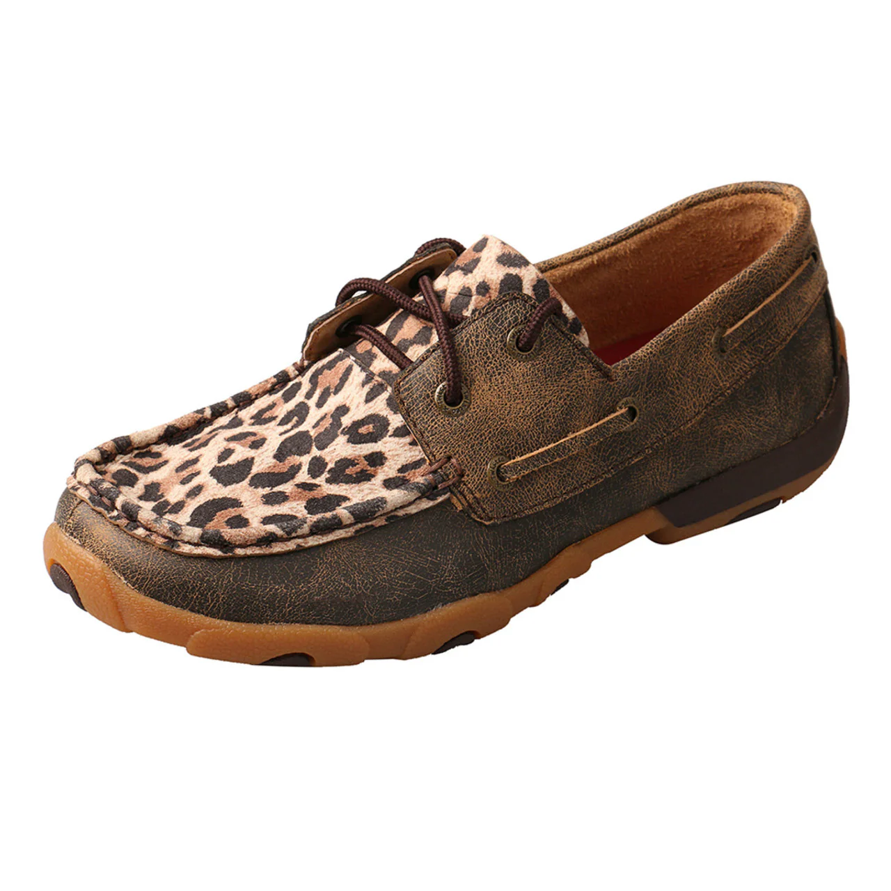 Women's Twisted X Cheetah Print Driving Moc - Image 7