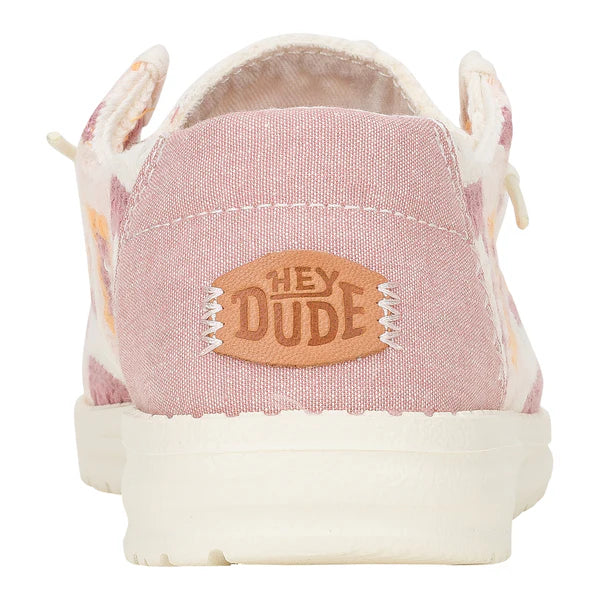 Women's Hey Dude Wendy Cottage Crochet in Petal Pink/Multi - Image 9