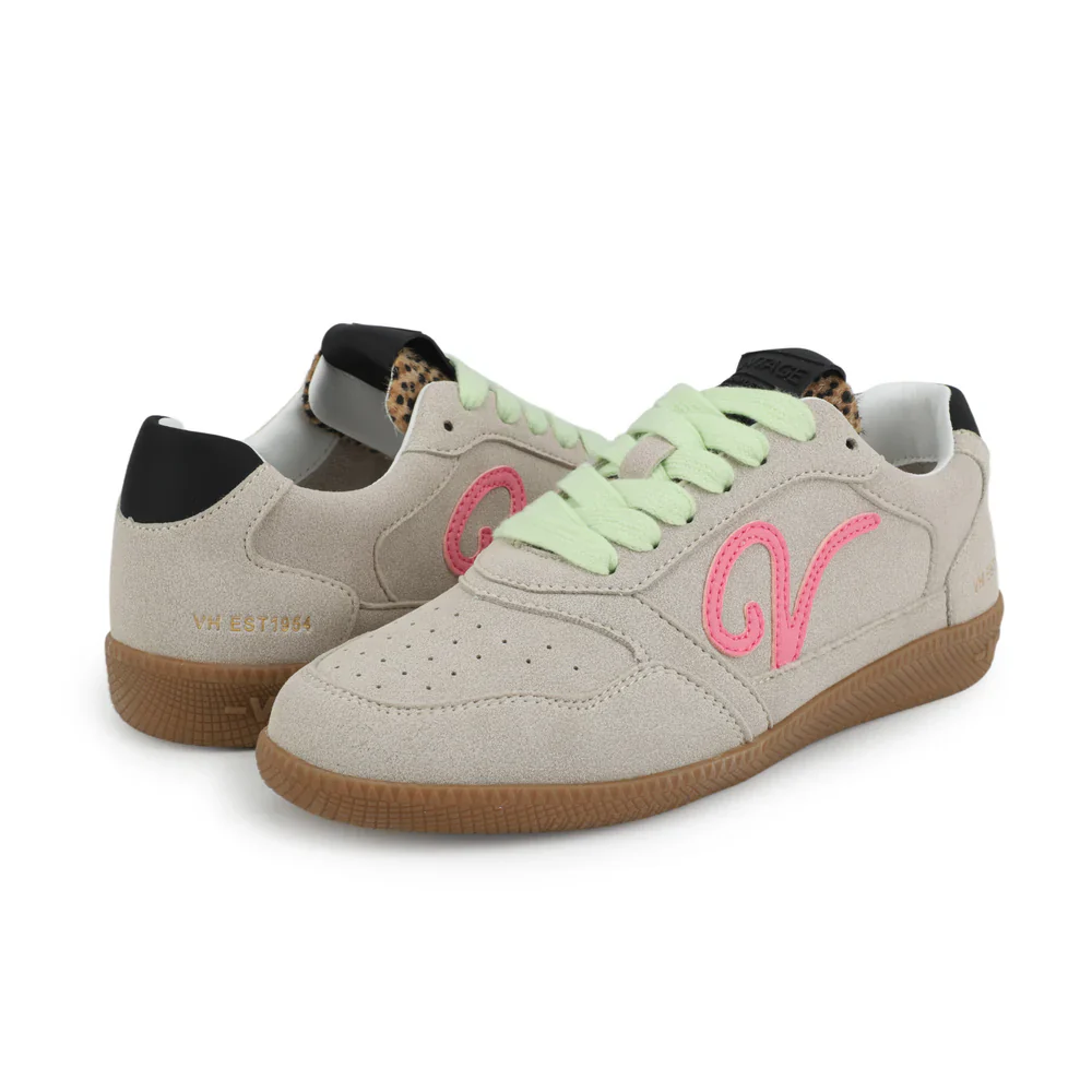 Vintage Havana Whiz 4 Taupe Leopard Sneakers - Image 10