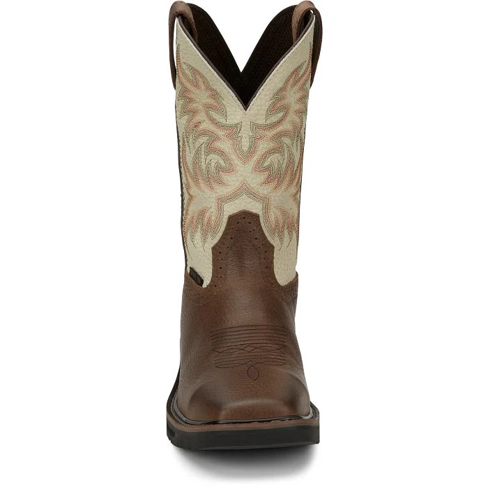 Men's Justin Driller Steel Toe Boots - Image 10