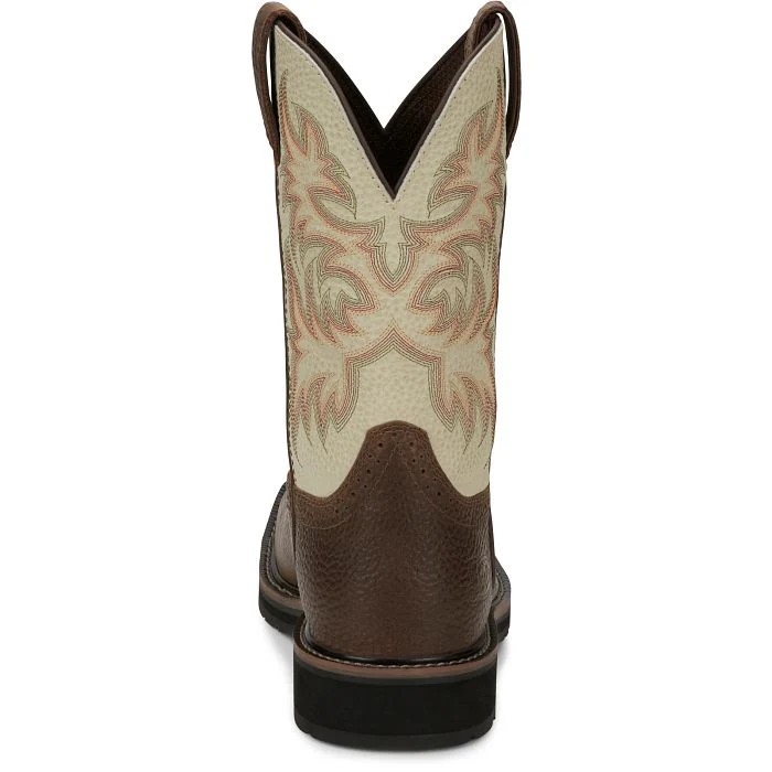 Men's Justin Driller Steel Toe Boots - Image 9