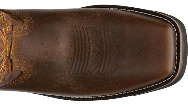 Men's Justin Driller Square Steel Toe Work Boots - Image 7