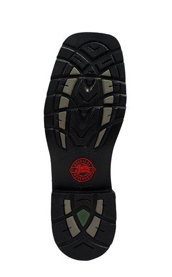 Men's Justin Pulley Lace Up Square Steel Toe Work Boots - Image 9