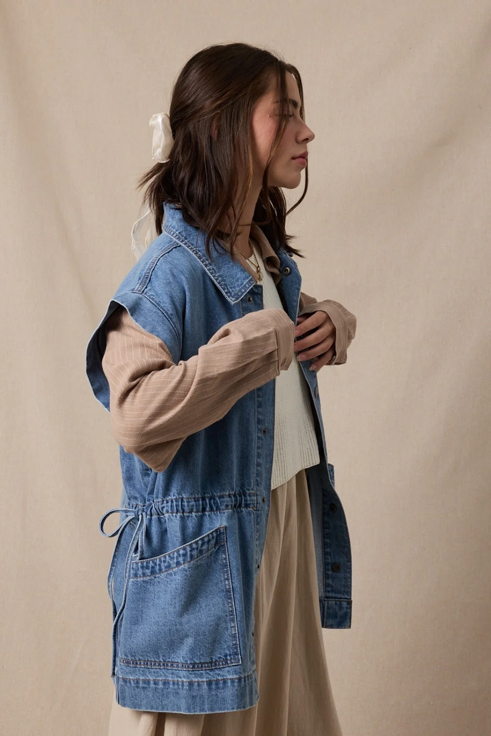 Rodeo Drive Darling Denim Vest - Image 6