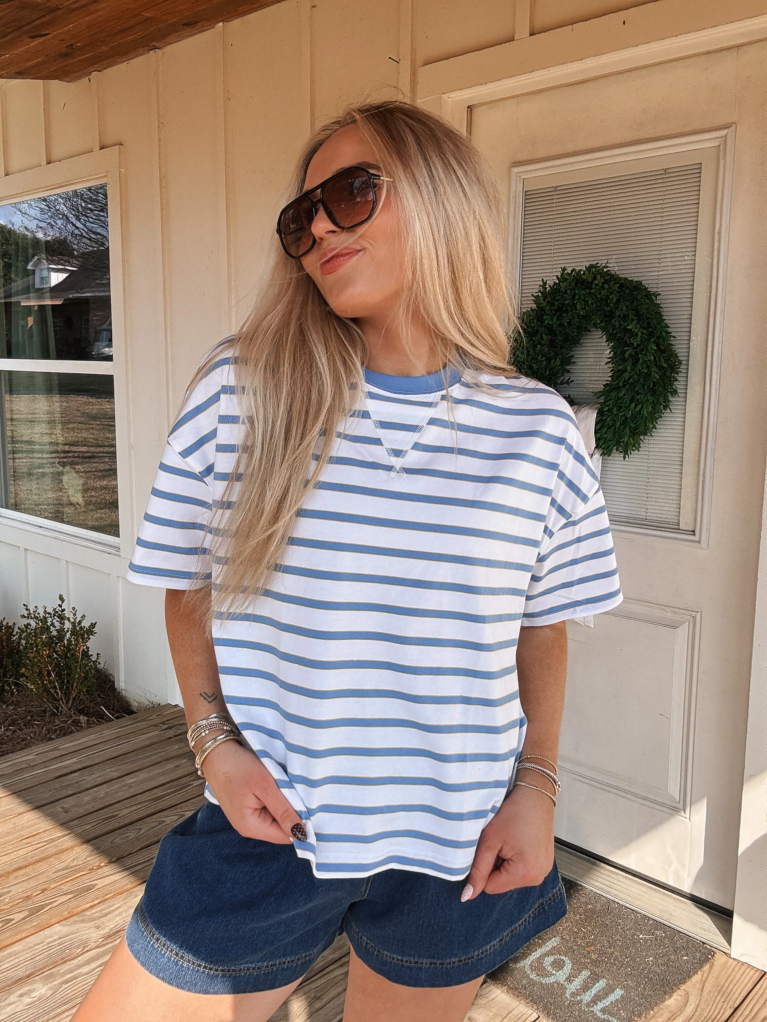 Weekends in the Sun Stripe Top - Image 6