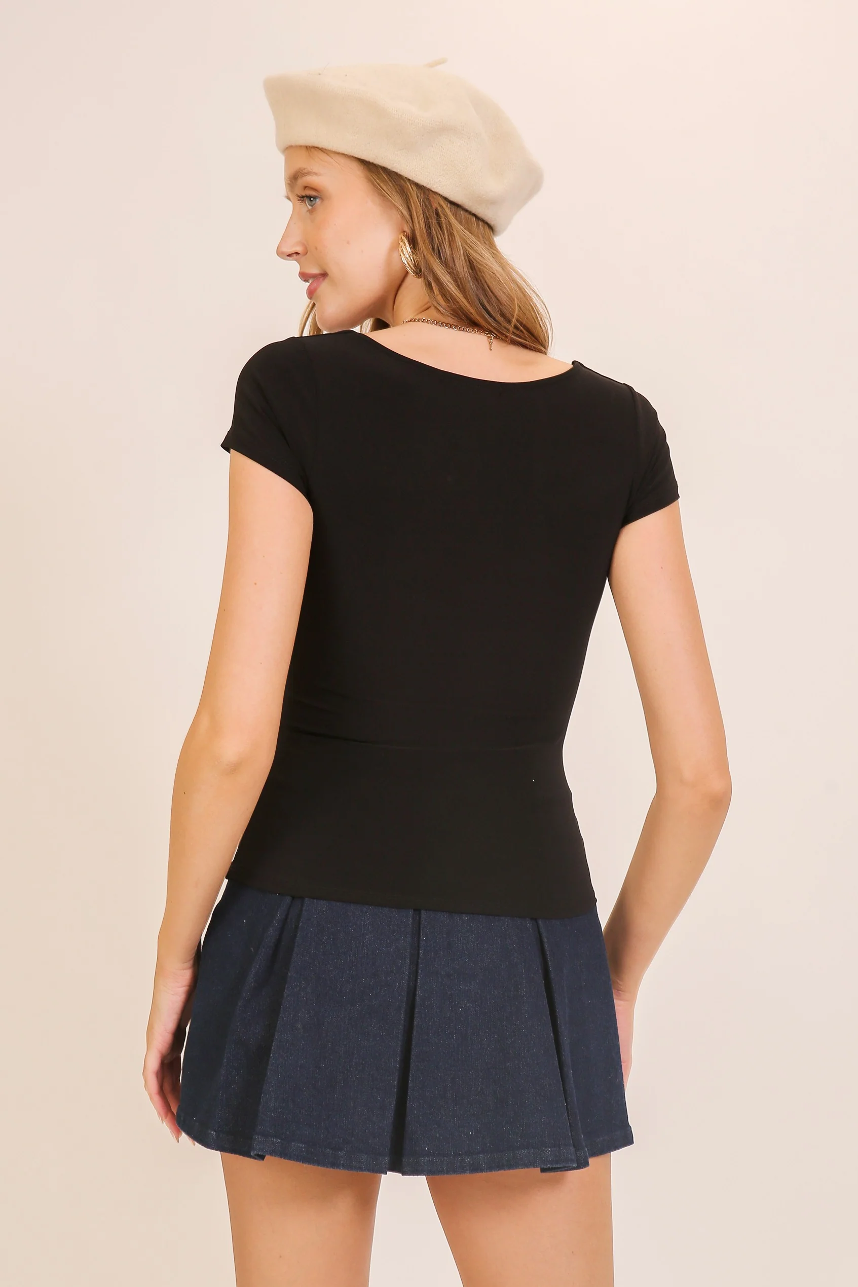 Better Than Basic Top in Black - Image 6