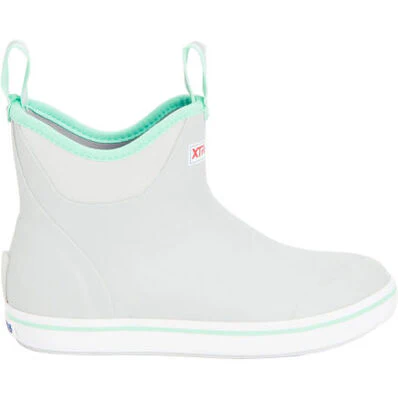 Women's XTRATUF Ankle Deck Boot in Grey - Image 3