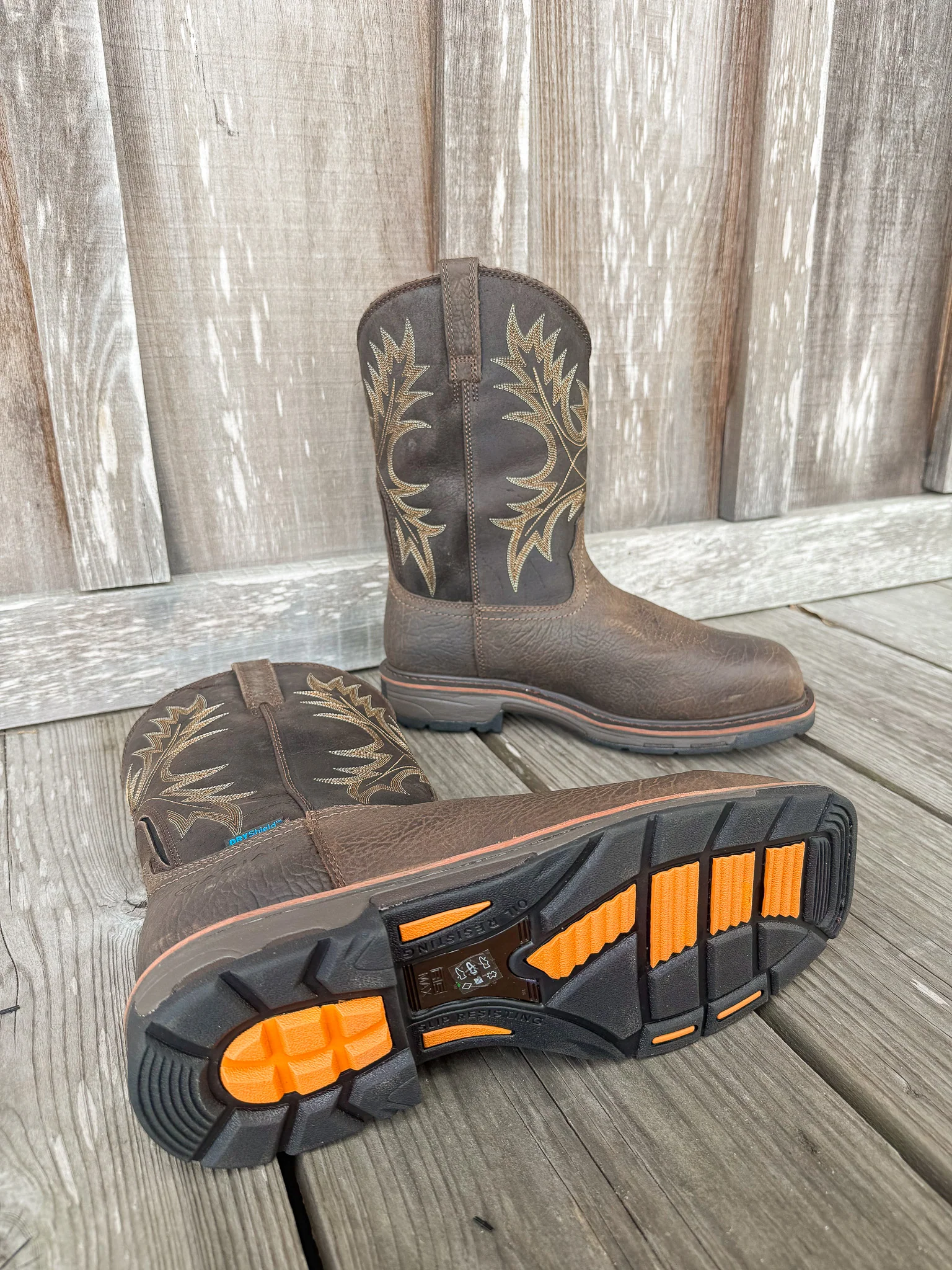MEN'S ARIAT WORKHOG WATERPROOF COMPOSITE TOE WORK BOOT - Image 4