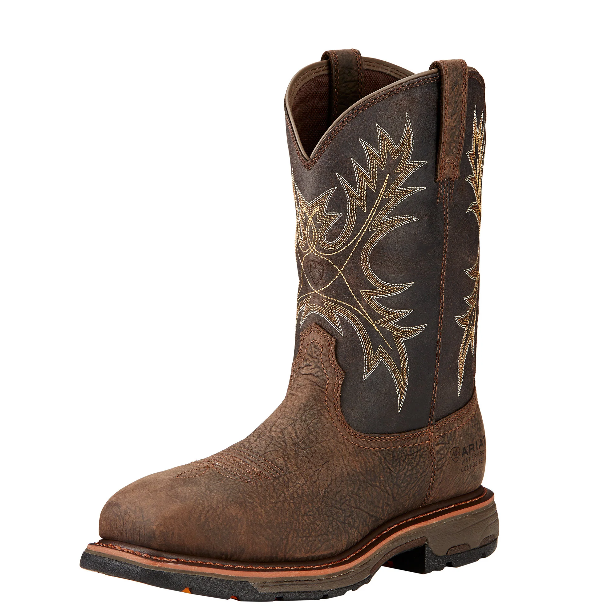 MEN'S ARIAT WORKHOG WATERPROOF COMPOSITE TOE WORK BOOT - Image 5