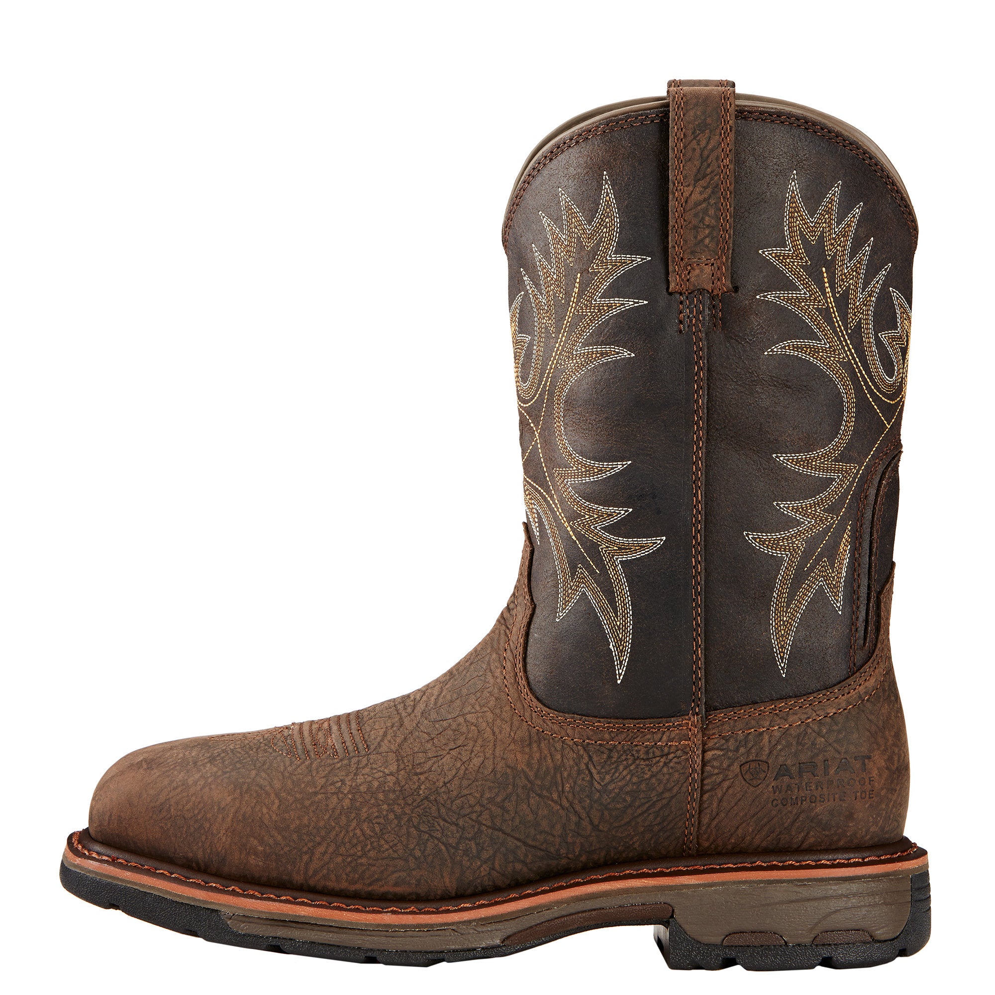 MEN'S ARIAT WORKHOG WATERPROOF COMPOSITE TOE WORK BOOT - Image 6