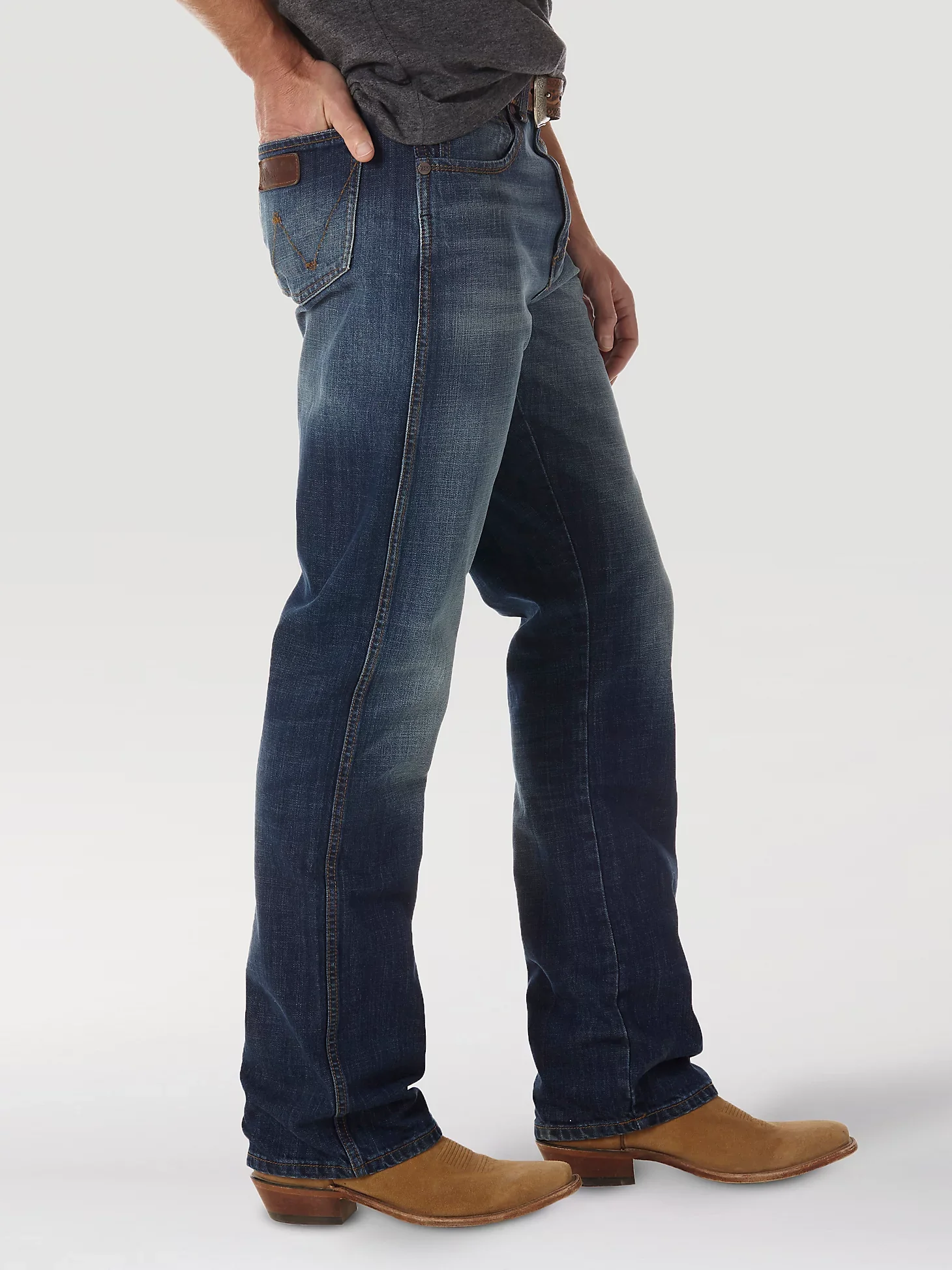 MEN'S WRANGLER RETRO RELAXED FIT BOOTCUT JEAN - Image 3