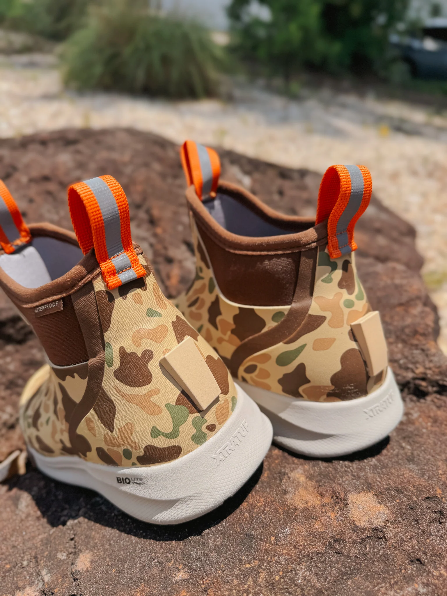 Men's Xtratuf 6 in Ankle Deck Boot Sport in Duck Camo - Image 12