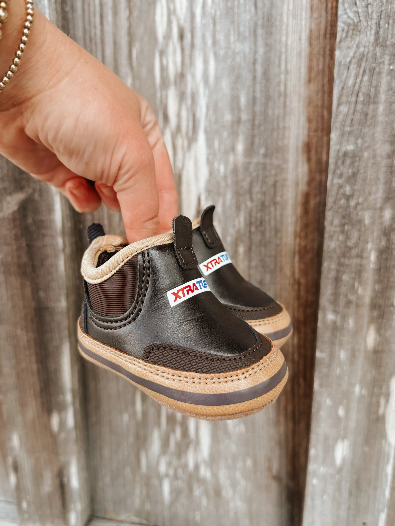 Xtratuf Infant Minnow Ankle Deck Boot in Brown - Image 5