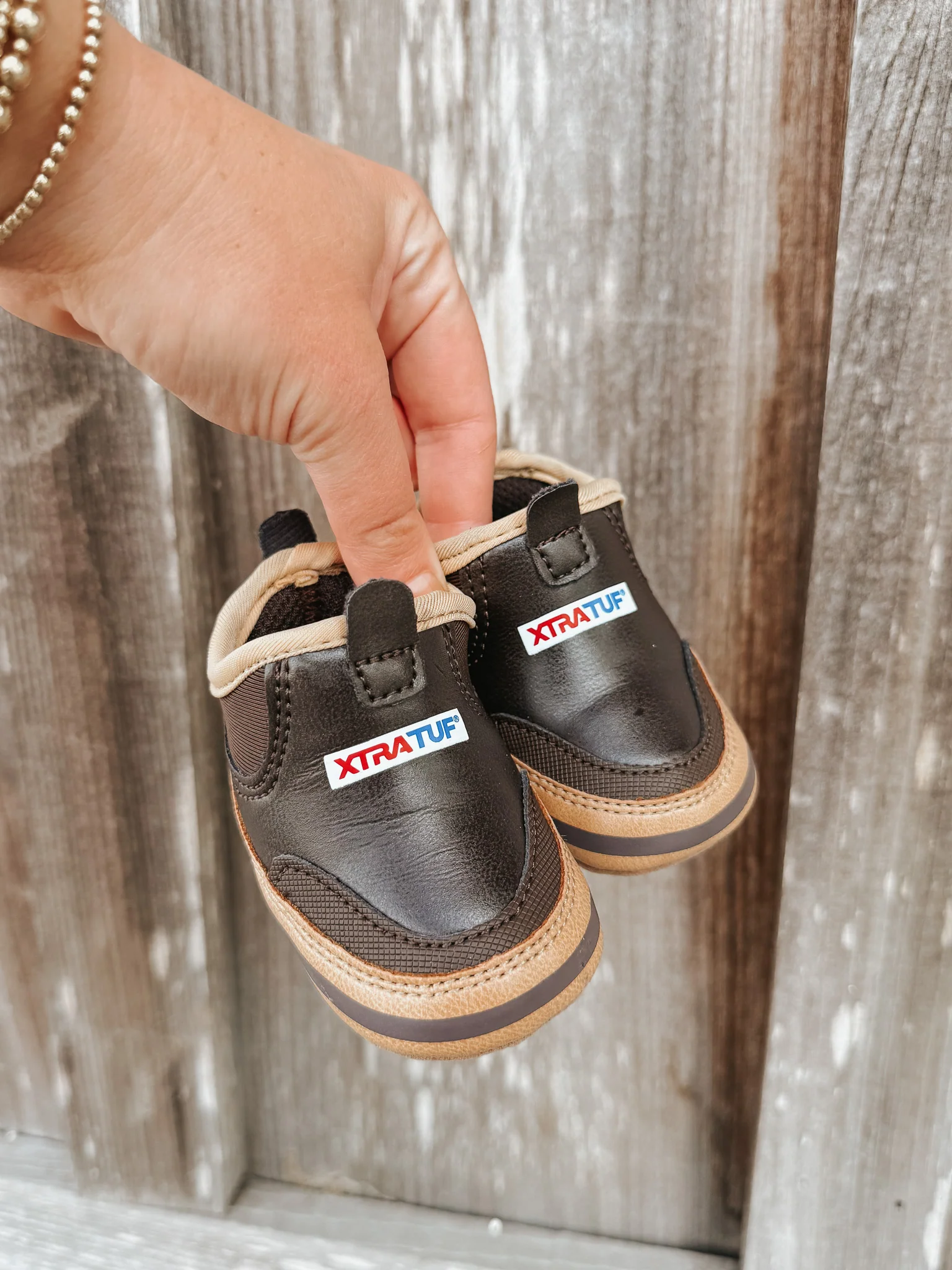 Xtratuf Infant Minnow Ankle Deck Boot in Brown - Image 8