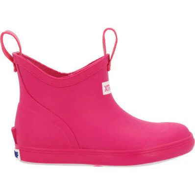 Kid's XTRATUF Ankle Deck Boots in Pink - Image 6