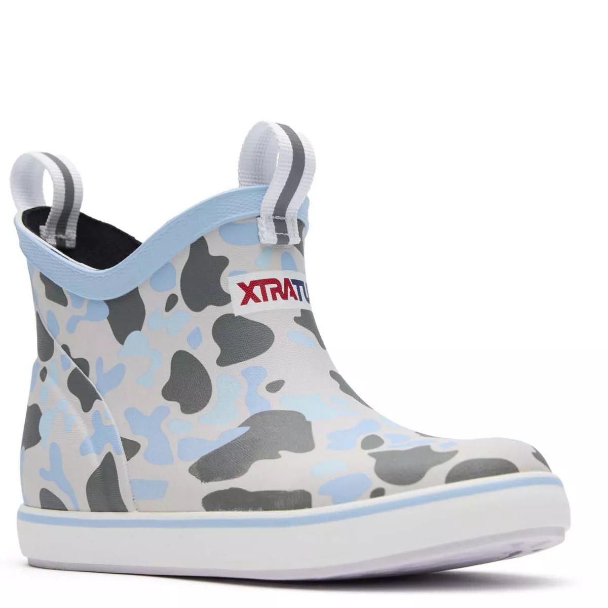 Little Kid's Xtratuf Ankle Deck Boots in Ice Duck Camo - Image 5