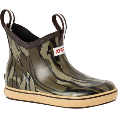 Kid's XTRATUF Ankle Deck Boots in Mossy Oak Camo - Image 4