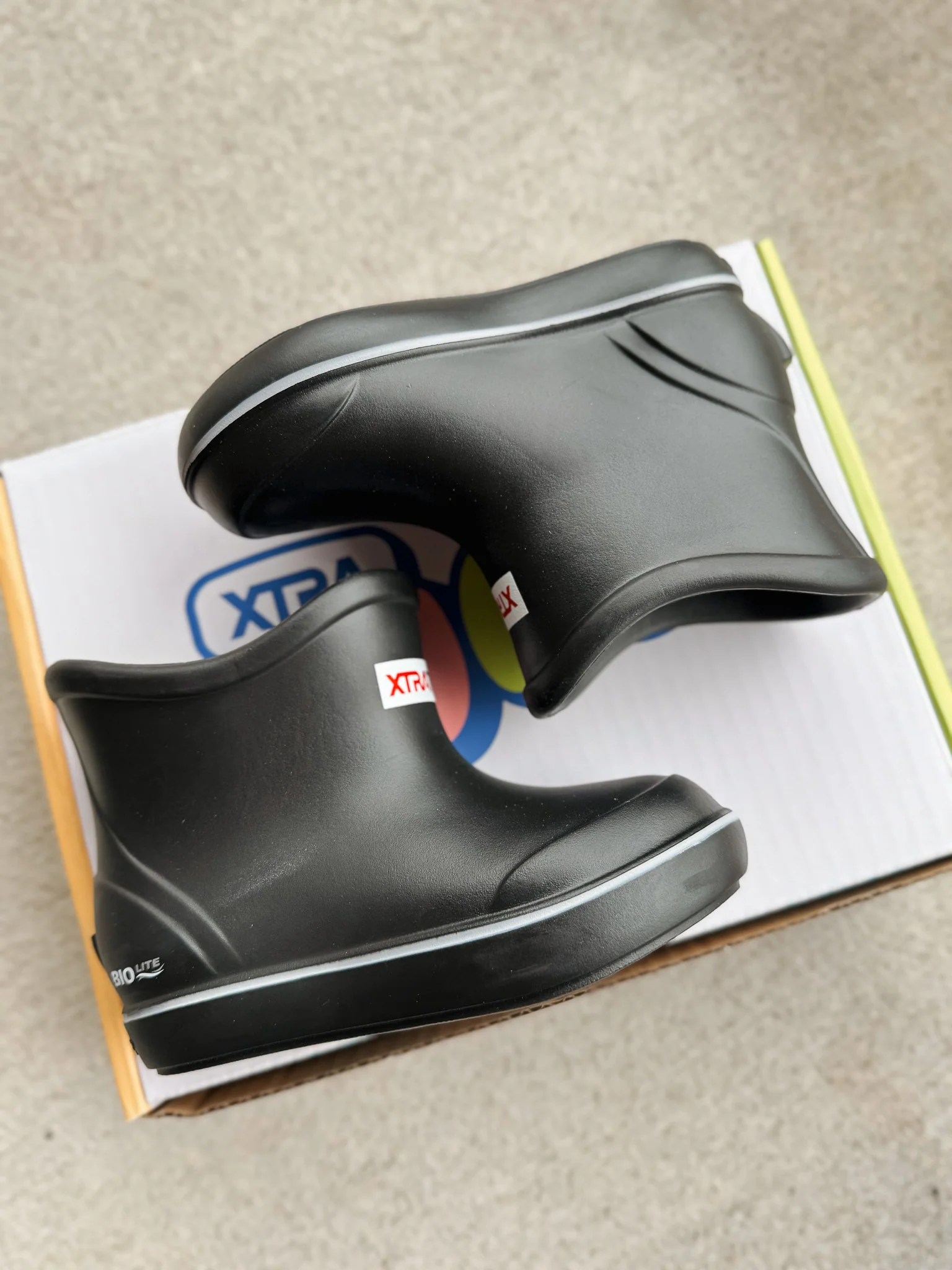 Little Kid's Tufs Black Ankle Deck Boot - Image 13