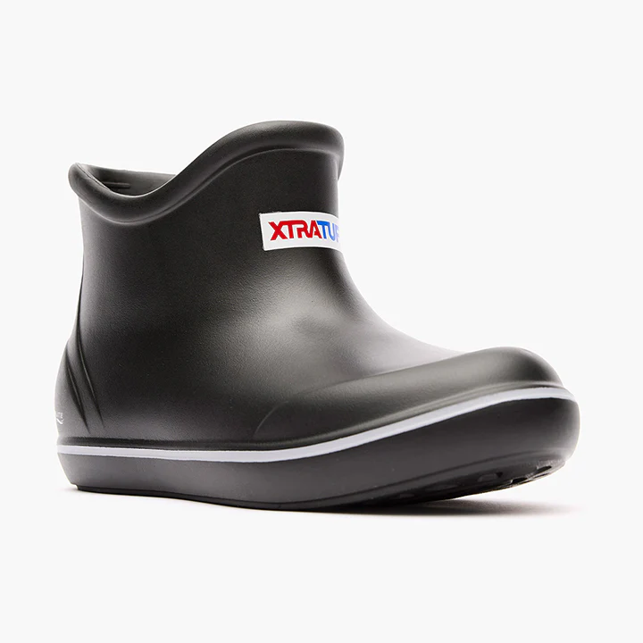 Little Kid's Tufs Black Ankle Deck Boot - Image 8