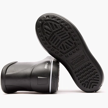 Little Kid's Tufs Black Ankle Deck Boot - Image 7