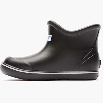 Little Kid's Tufs Black Ankle Deck Boot - Image 5