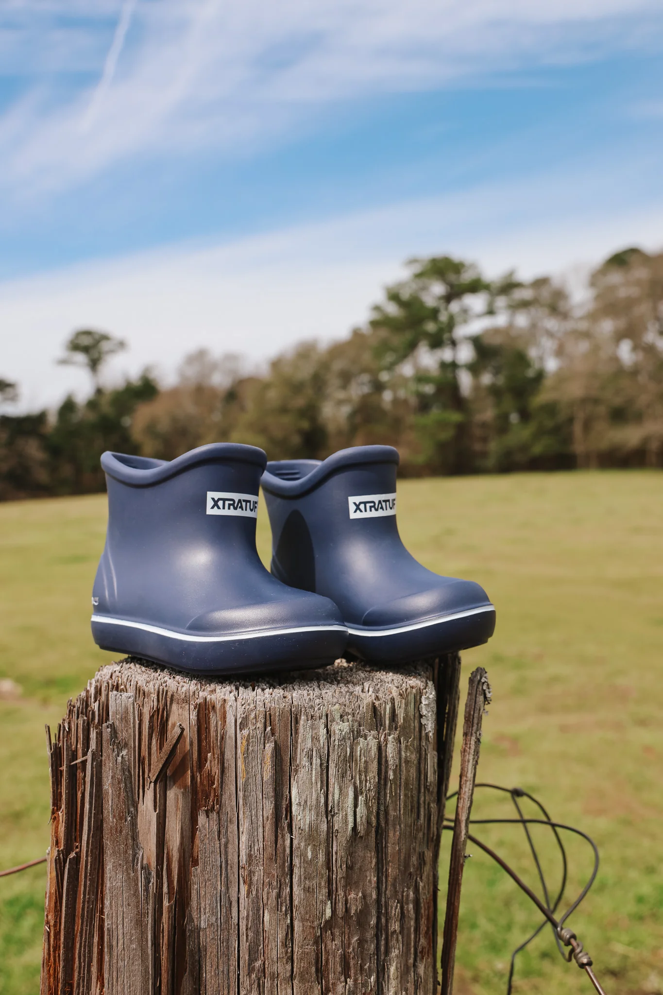 Little Kid's TUFS Navy Ankle Deck Boot - Image 11