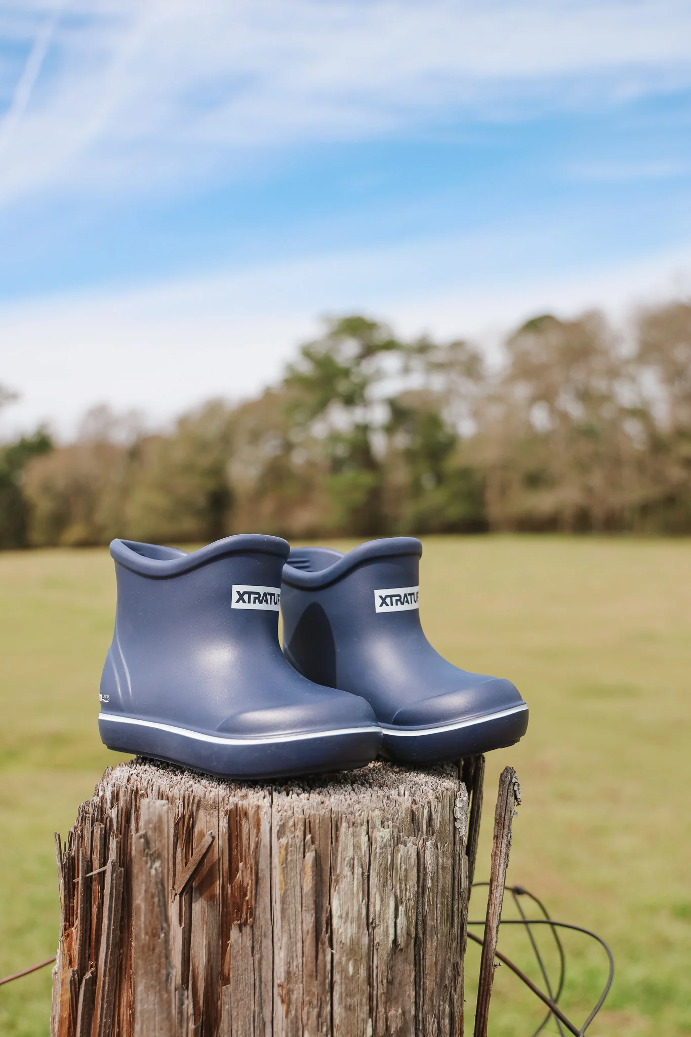 Little Kid's TUFS Navy Ankle Deck Boot - Image 12