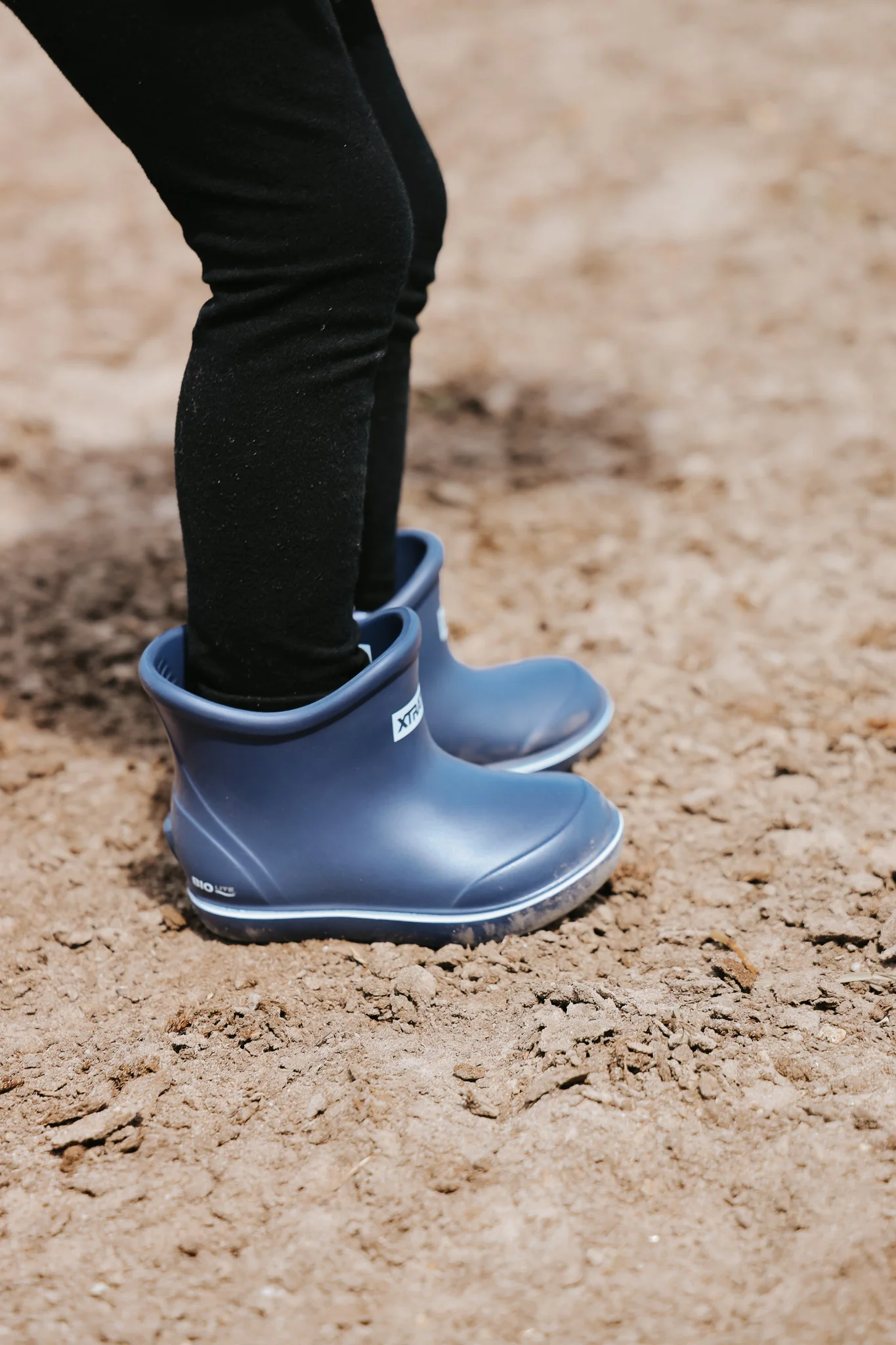 Little Kid's TUFS Navy Ankle Deck Boot - Image 3