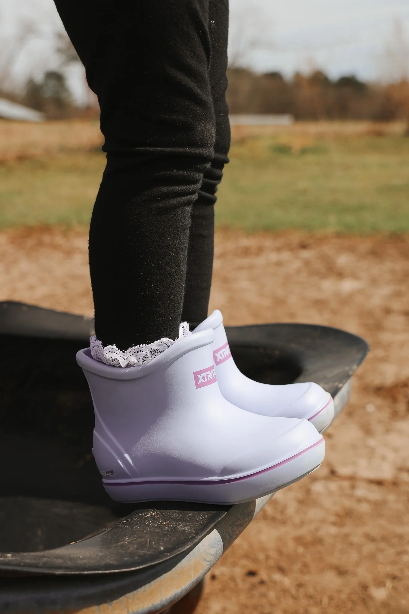 Little Kid's TUFS Light Blue Ankle Deck Boot - Image 15