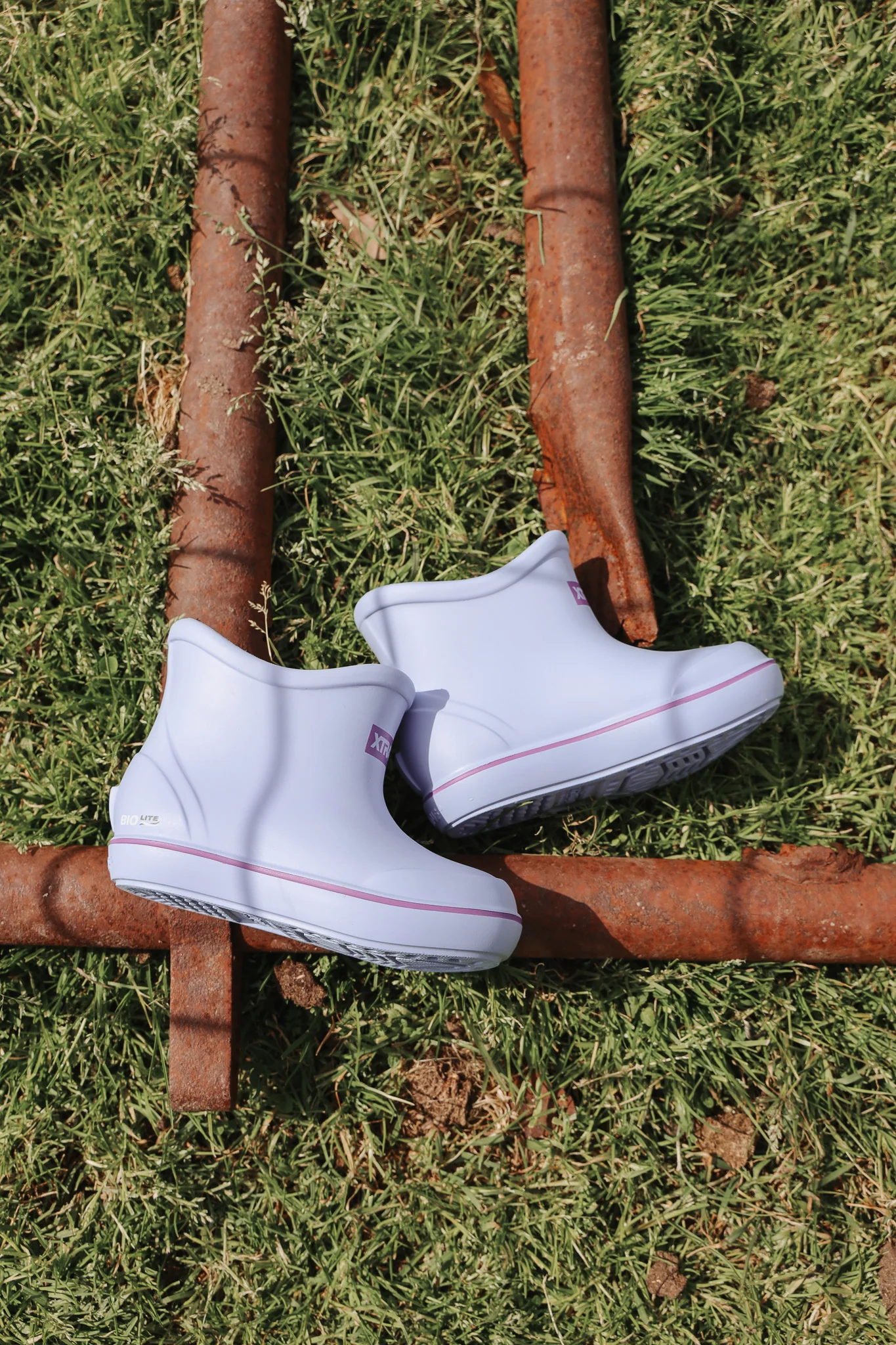 Little Kid's TUFS Light Blue Ankle Deck Boot - Image 2