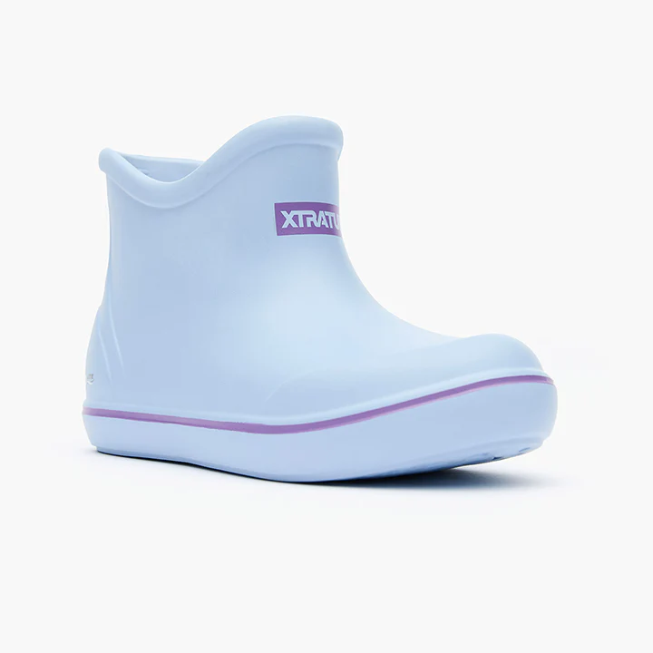Little Kid's TUFS Light Blue Ankle Deck Boot - Image 7
