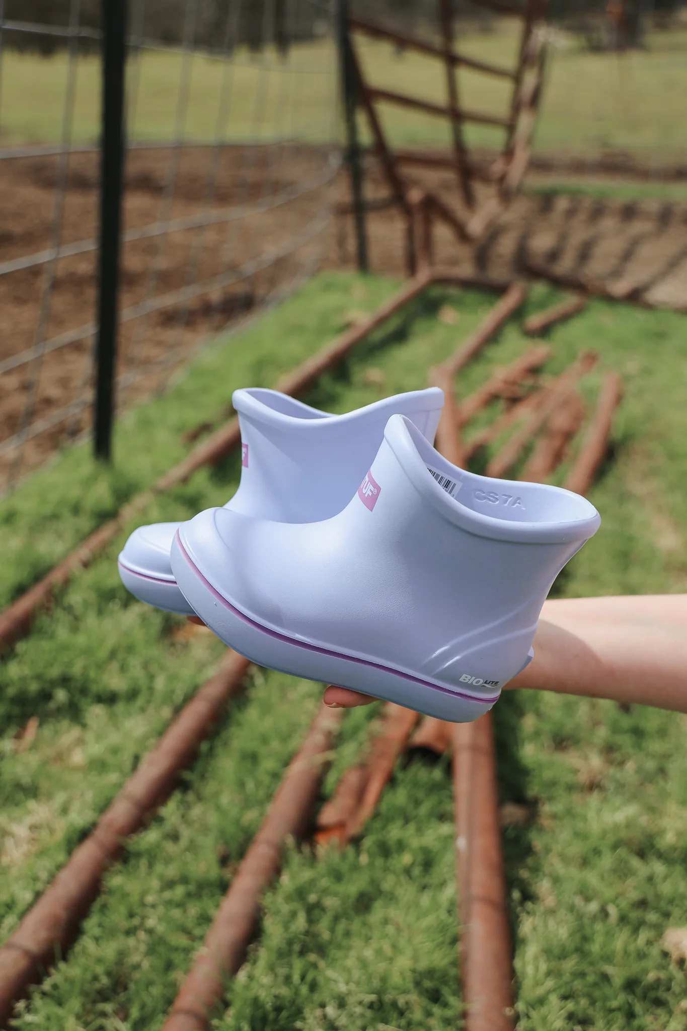 Little Kid's TUFS Light Blue Ankle Deck Boot - Image 8