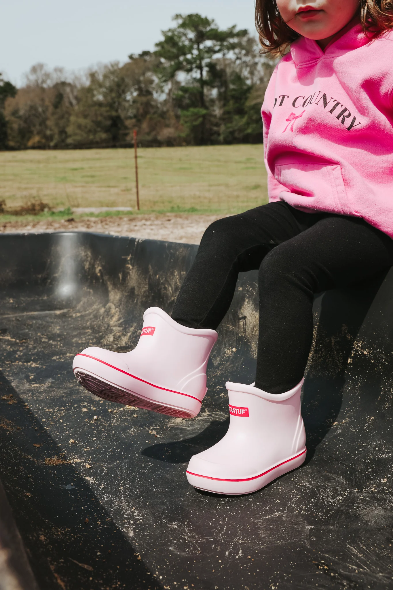 Little Kid's Tufs Pink Ankle Deck Boot - Image 18