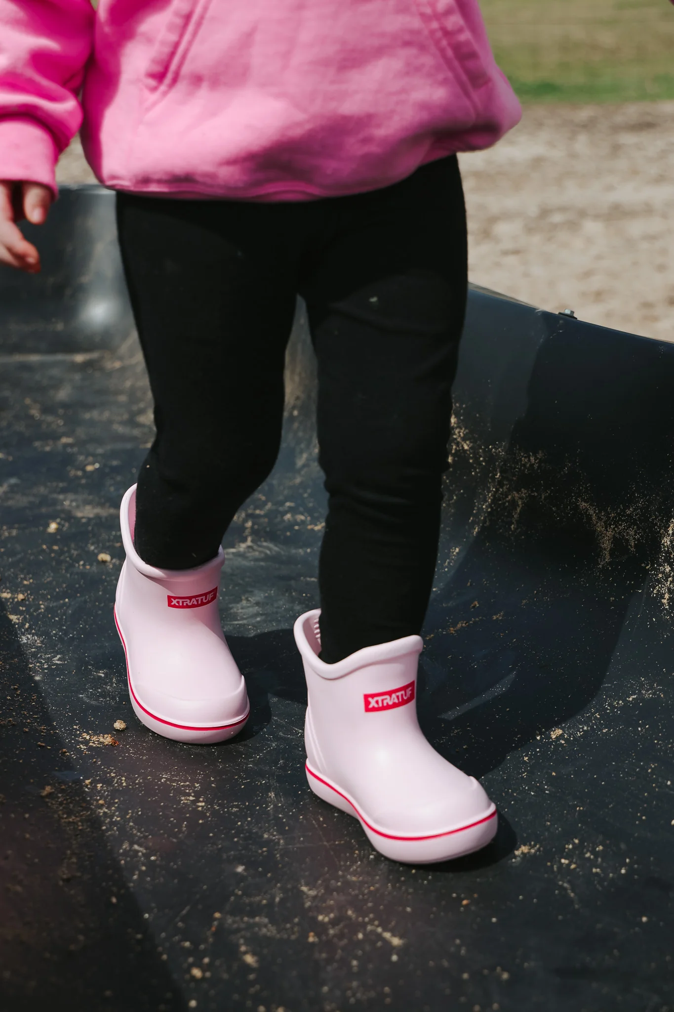Little Kid's Tufs Pink Ankle Deck Boot - Image 20