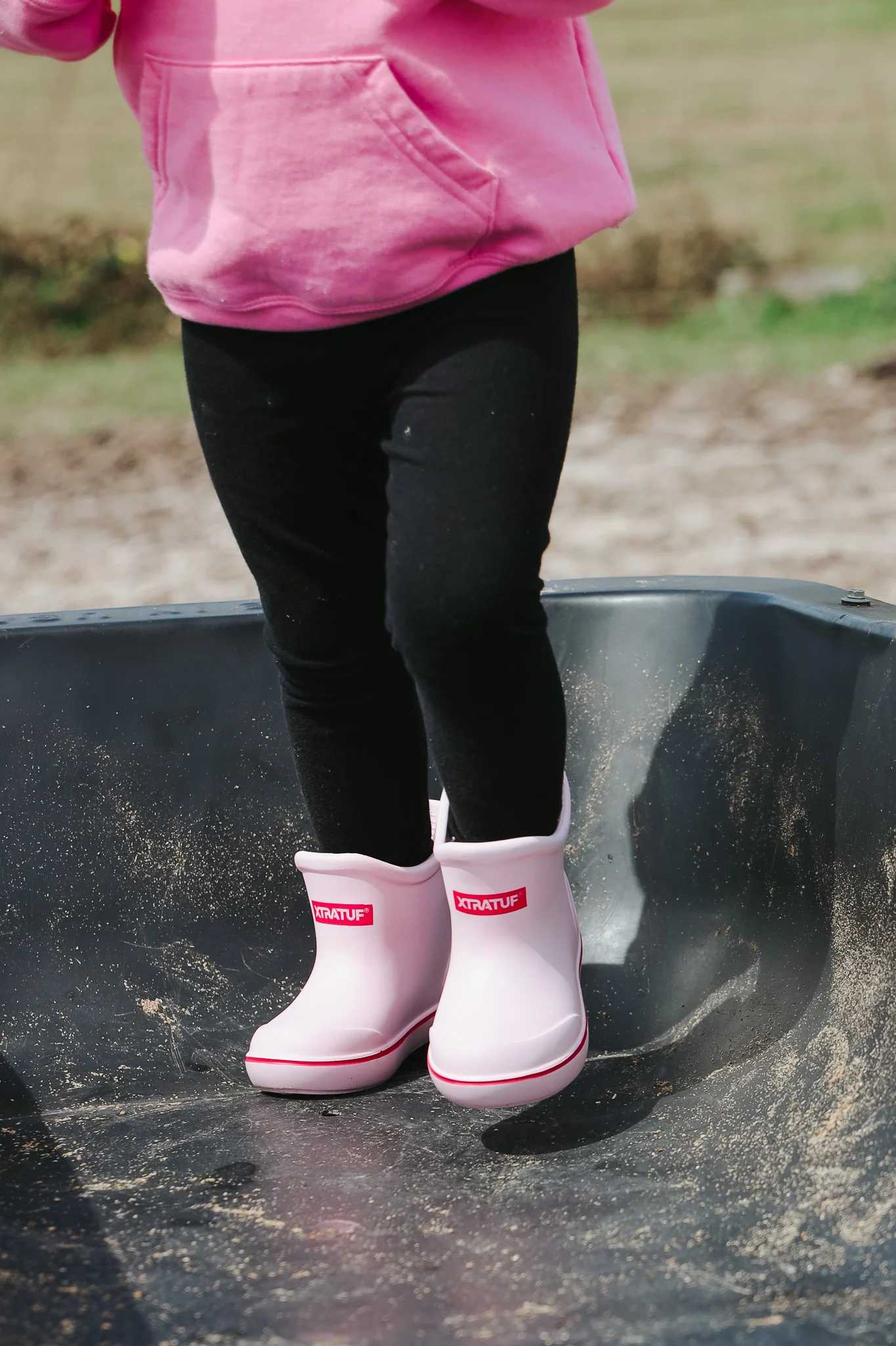Little Kid's Tufs Pink Ankle Deck Boot - Image 21