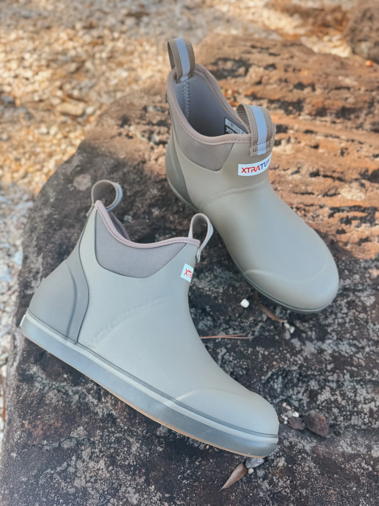 Men's Xtratuf 6 In Ankle Deck Boot in Earth Brown - Image 10