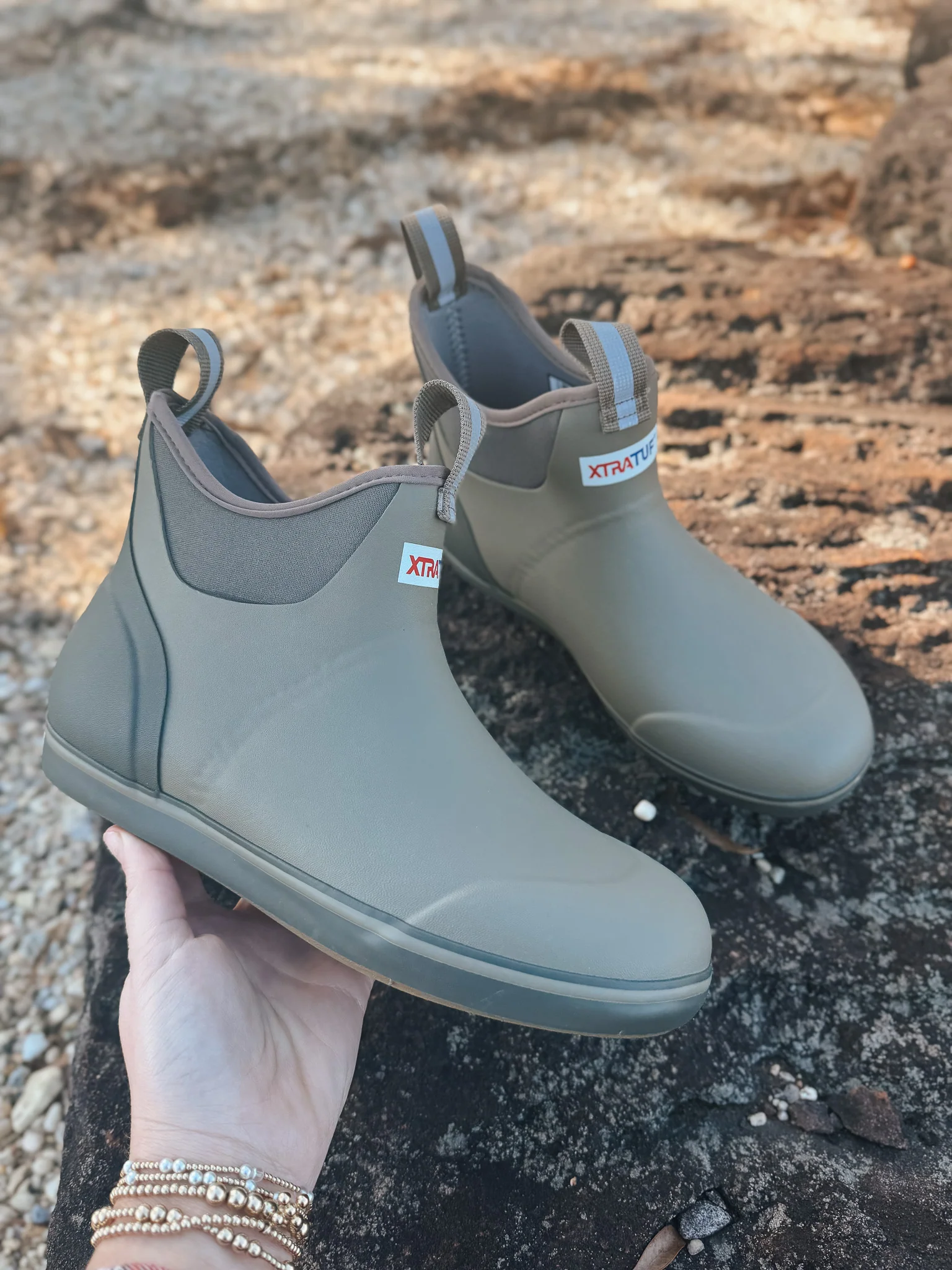 Men's Xtratuf 6 In Ankle Deck Boot in Earth Brown - Image 12