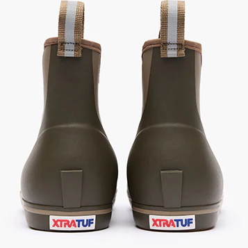 Men's Xtratuf 6 In Ankle Deck Boot in Earth Brown - Image 14