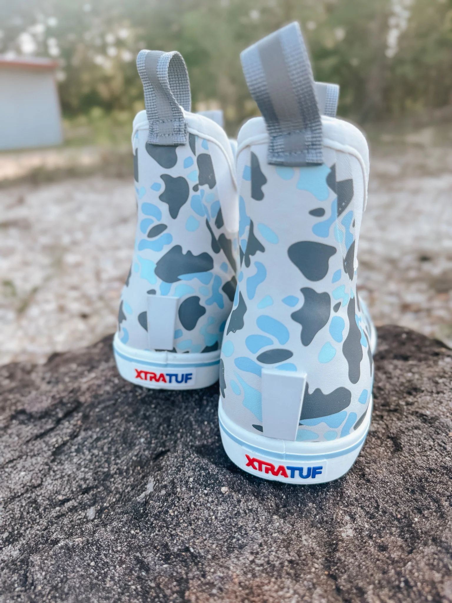 Men's Xtratuf Ankle Deck Boot in Ice Duck Camo - Image 3