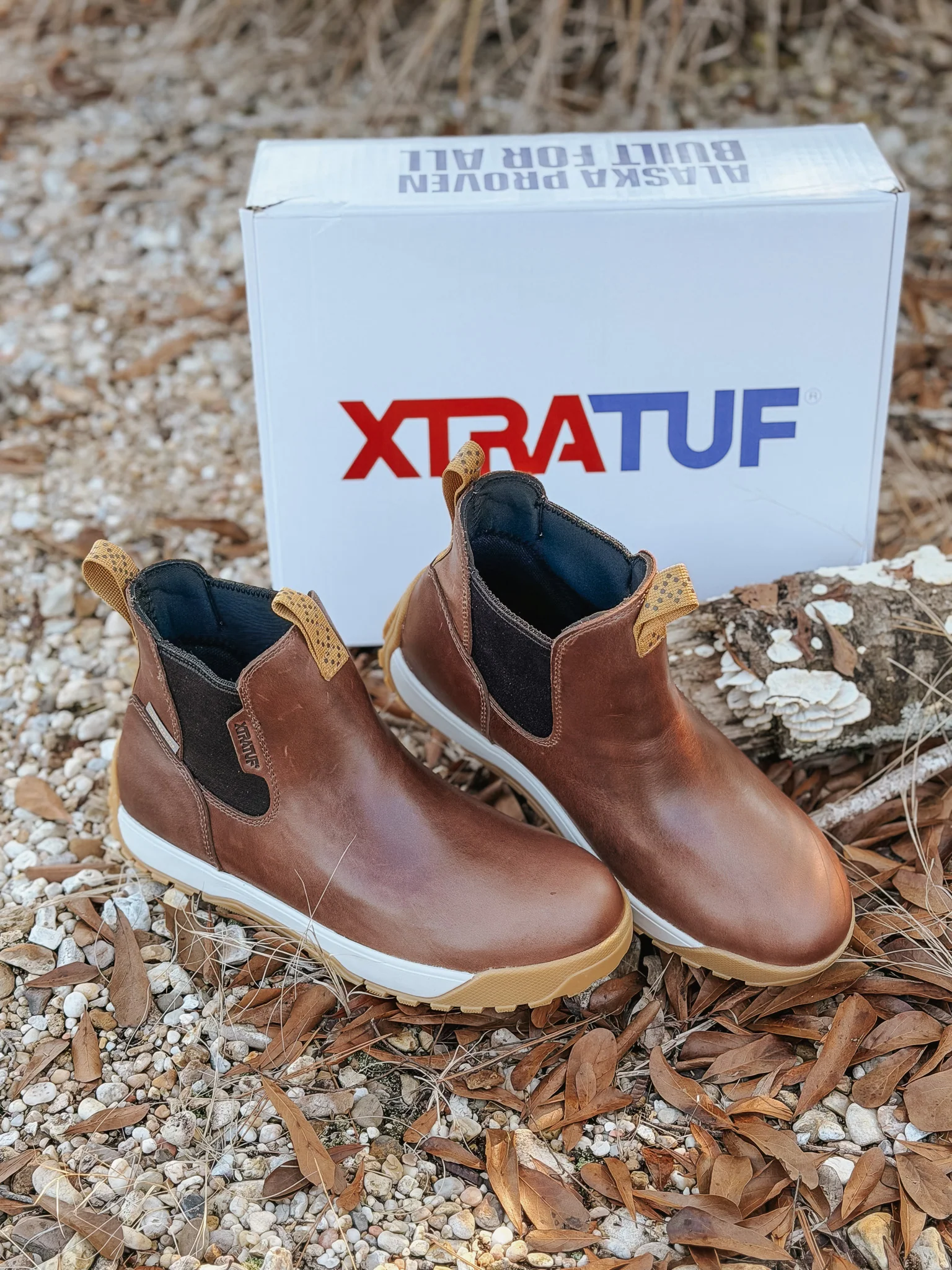 Men's XTRATUF Leather Ankle Deck Boot - Image 9