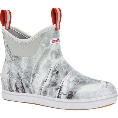 Men's XTRATUF Ankle Deck Boot in Mossy Oak Elements - Image 7