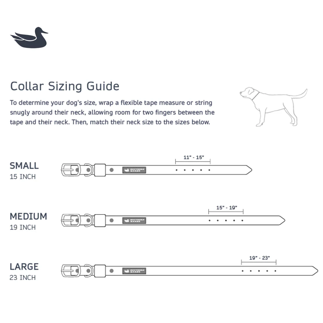 Southern Marsh Mason Waterproof Dog Collar in Dark Brown - Image 3
