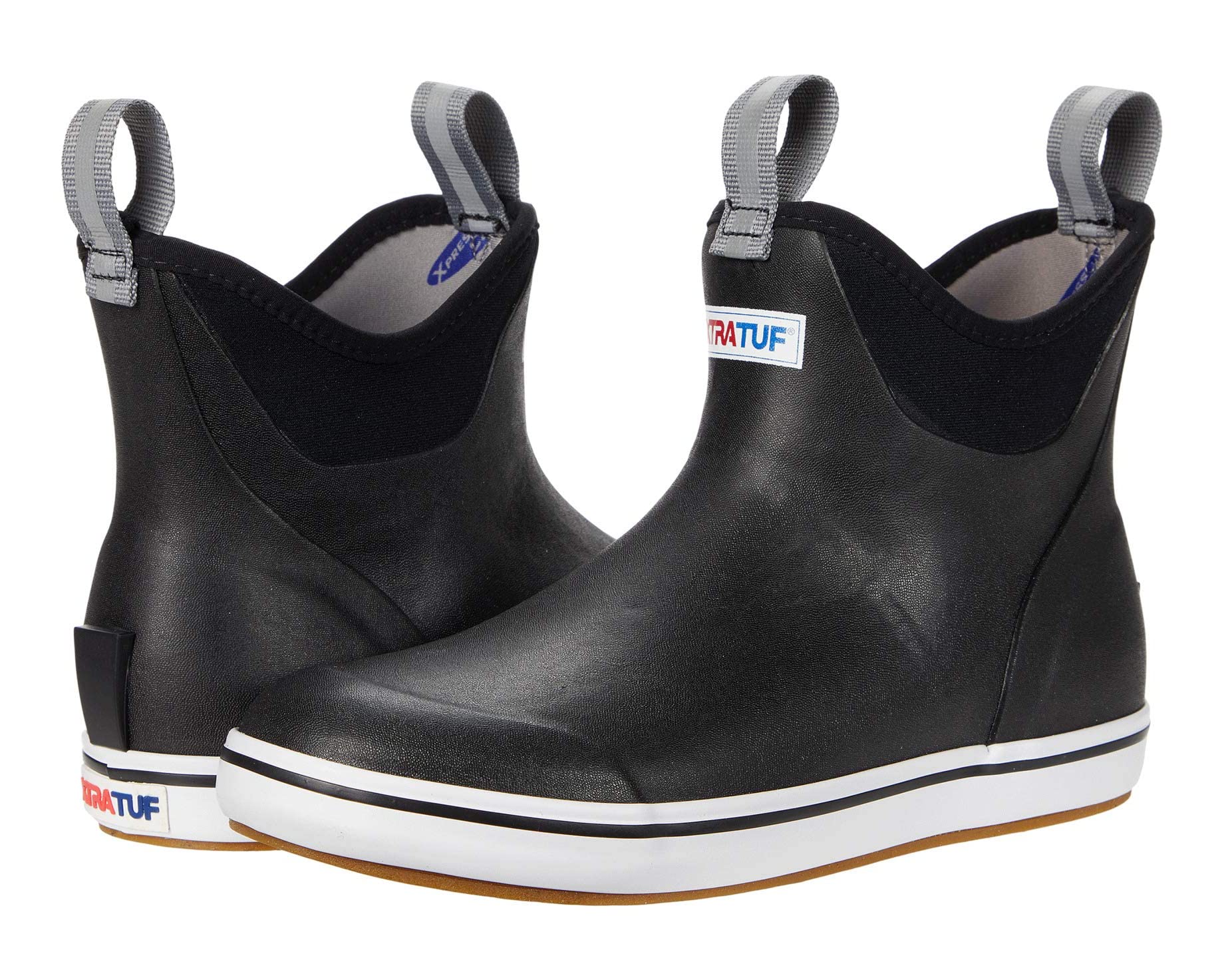 XTRATUF Women's Ankle Deck Boot in Black - Image 4