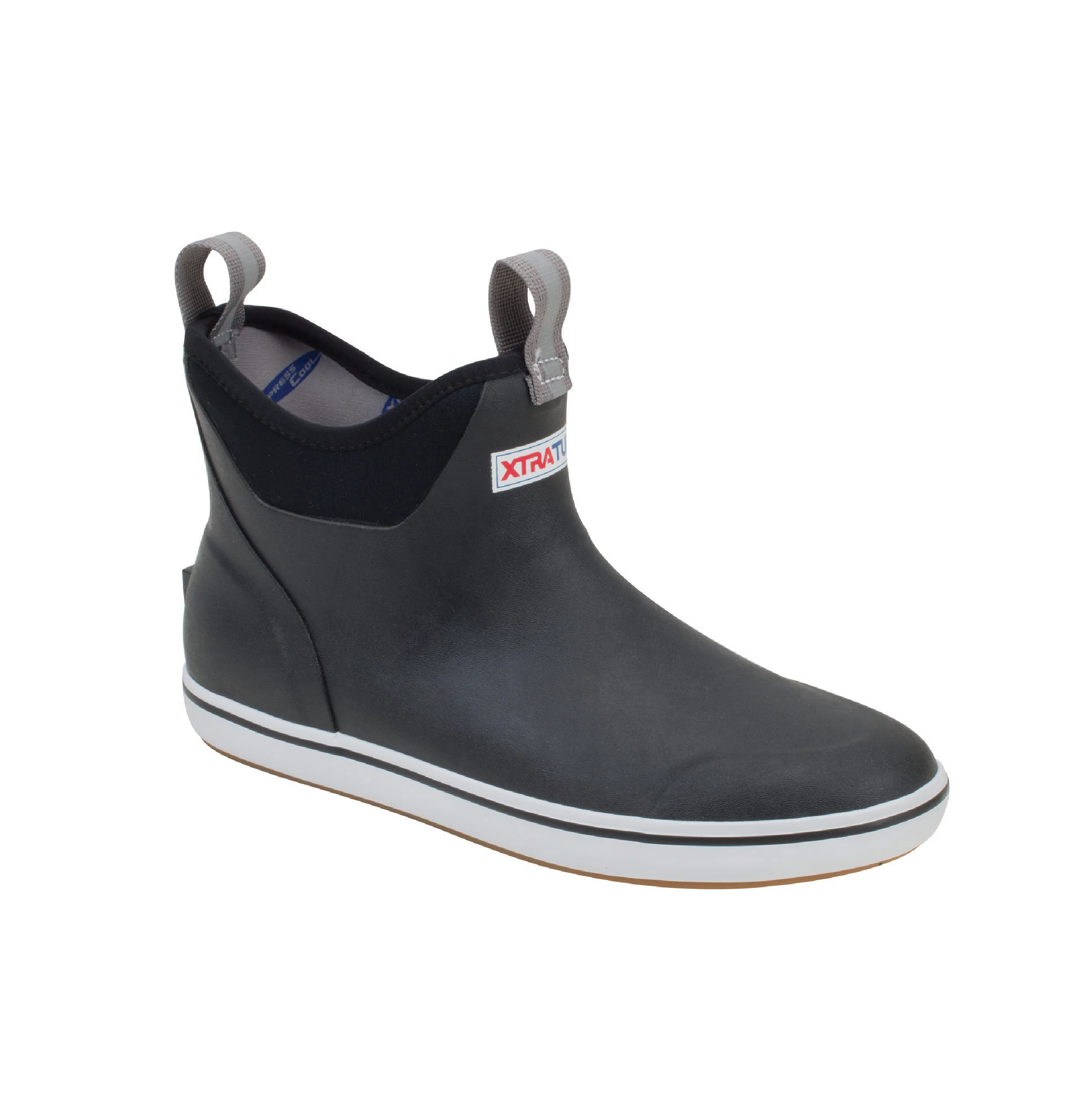 XTRATUF Women's Ankle Deck Boot in Black - Image 5