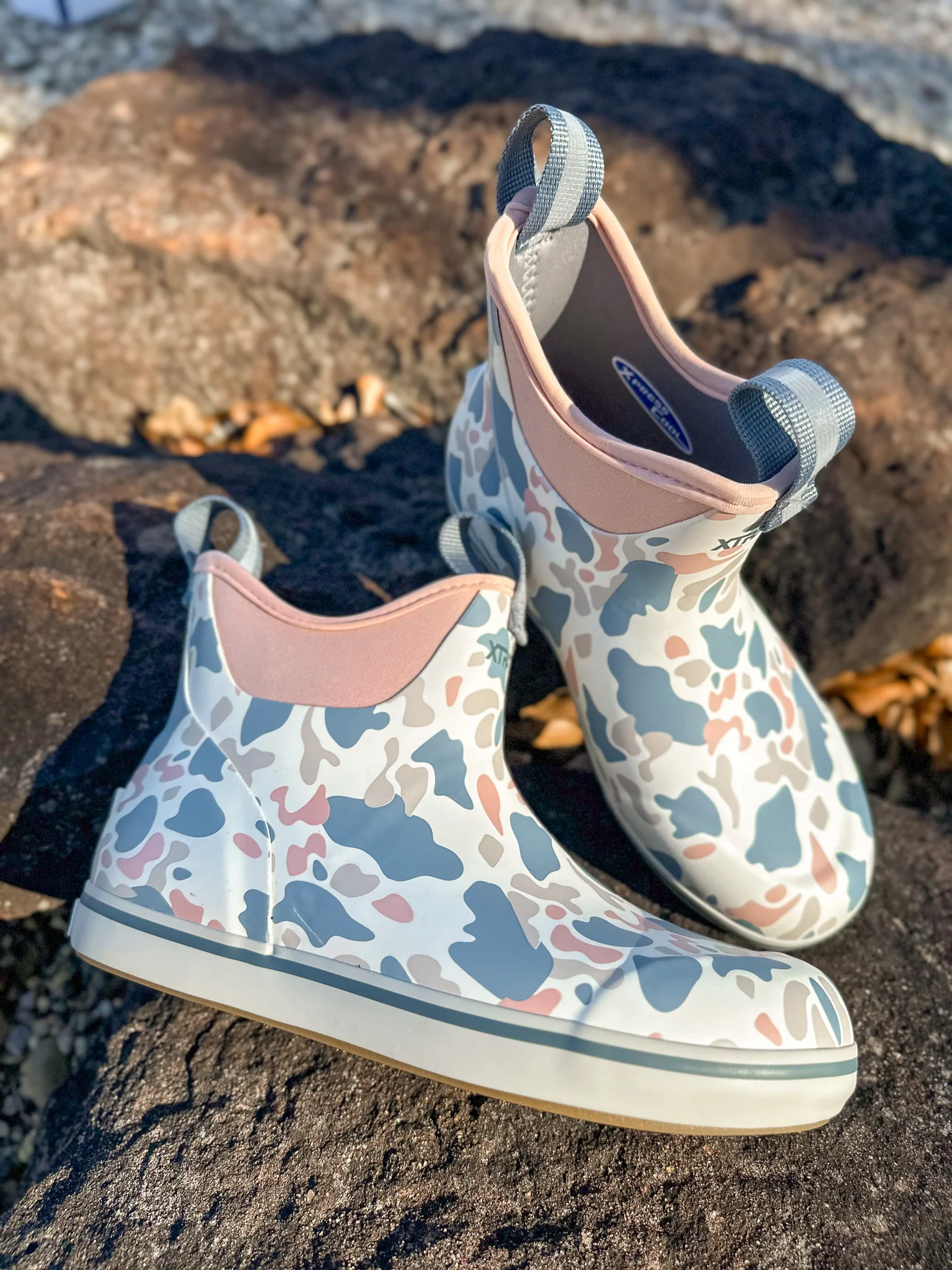 Women's XTRATUF Ivory & Duck Camo Ankle Deck Boots - Image 12