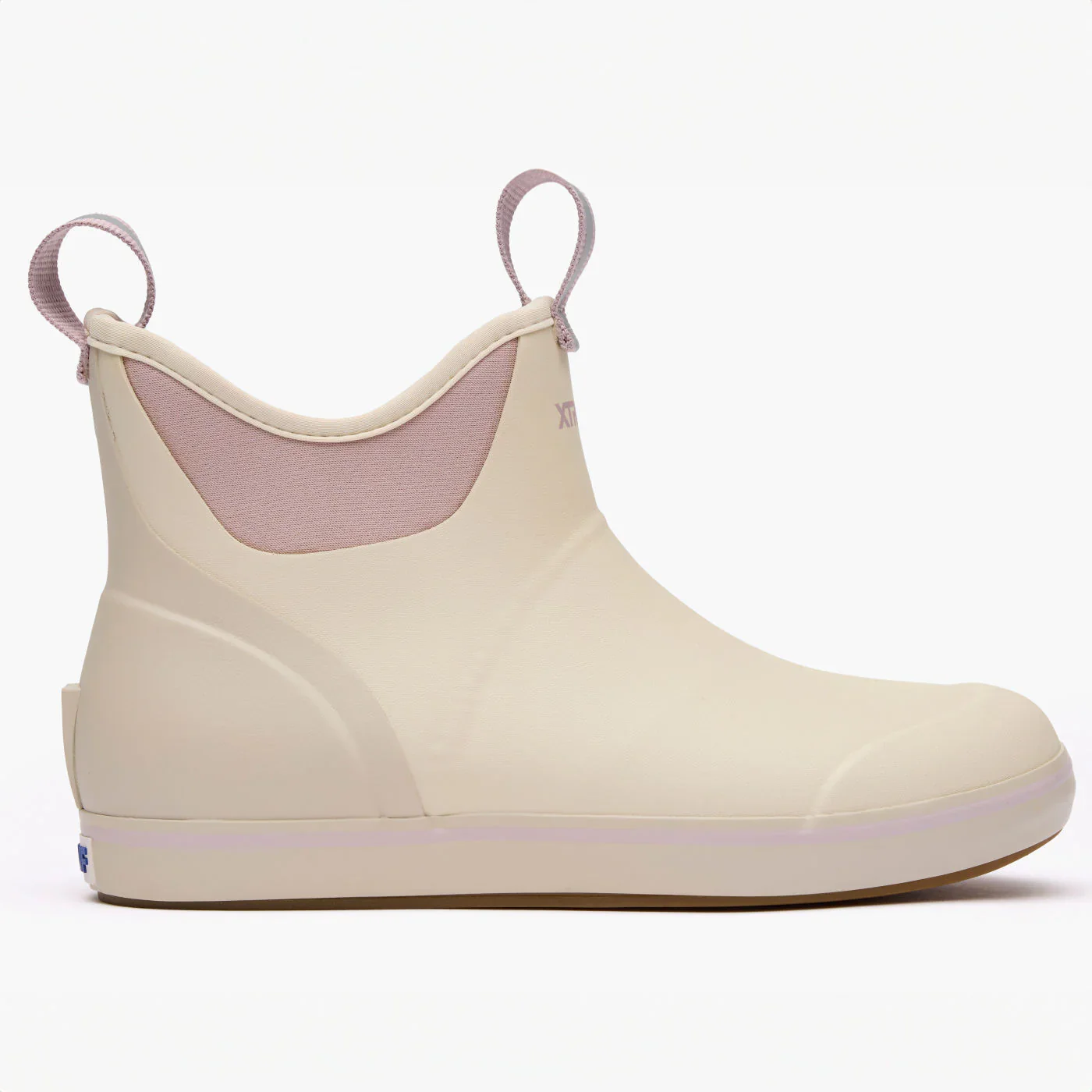 Women's Xtratuf 6in Ankle Deck Boot in Cream Pink - Image 12